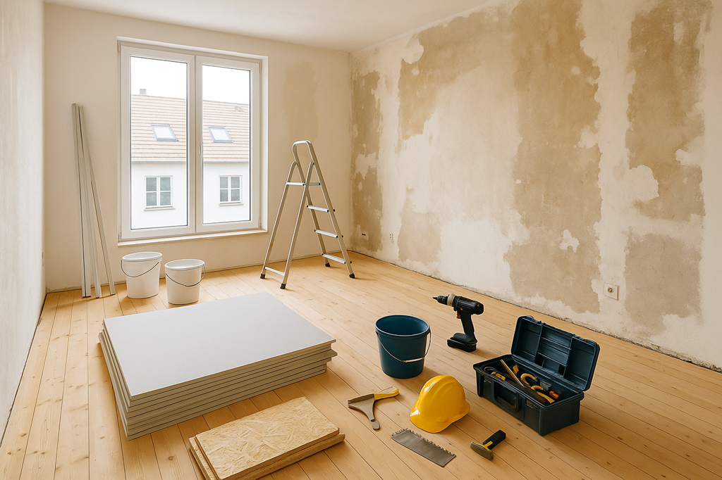 ремонт в загородном доме